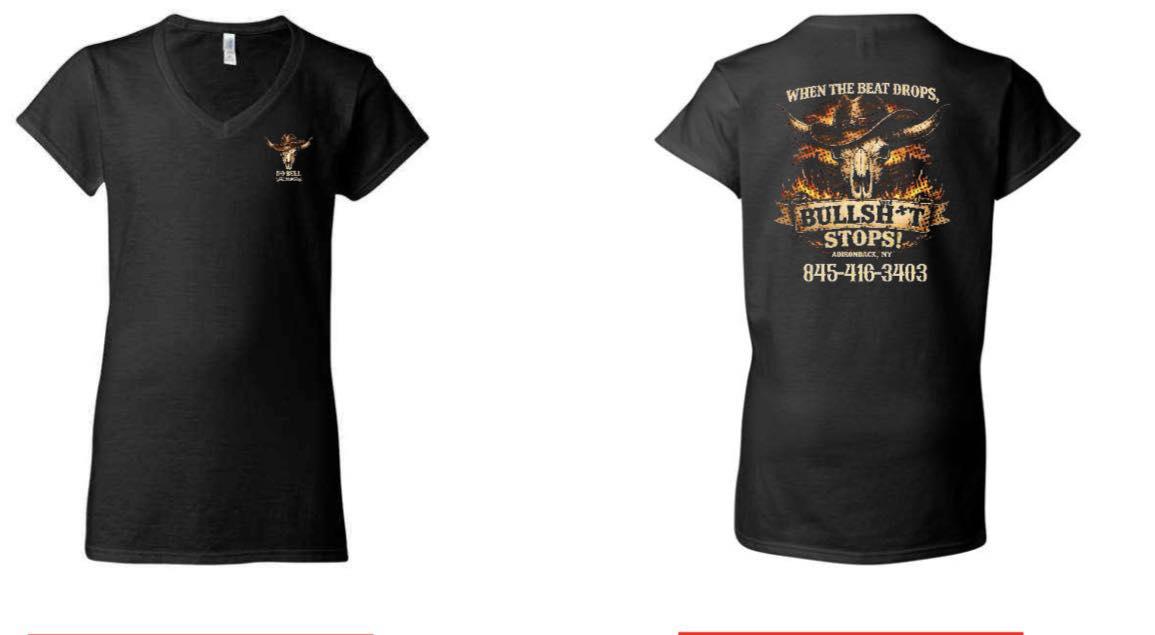 No Bull branded shirts